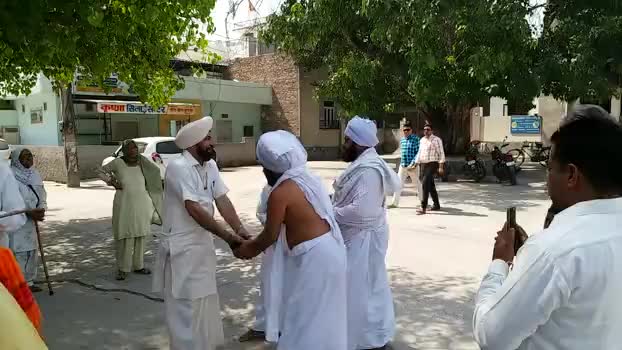 #हरिद्वार की रम्मत जमात का हुआ भव्य स्वागत #डेरा बाबा कमलदेव के #संत कमलदेव की अगुवाई में हुआ स्वागत