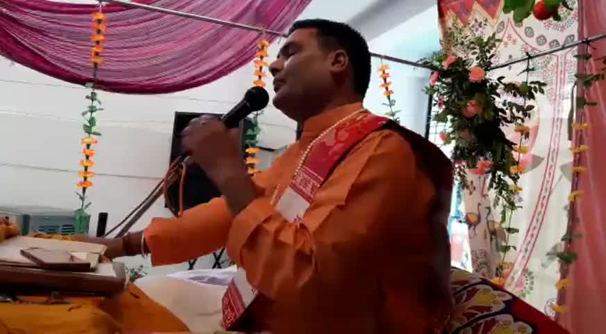 सहारनपुर में चल रही ईश्वर कथा, पंडित जगन्नाथ ने भक्तों को दिखाया रास्ता